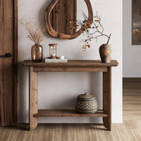Console en Noyer 105 cm