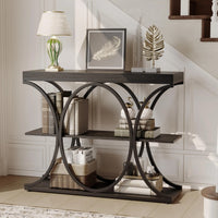 Console d'entrée style ferme