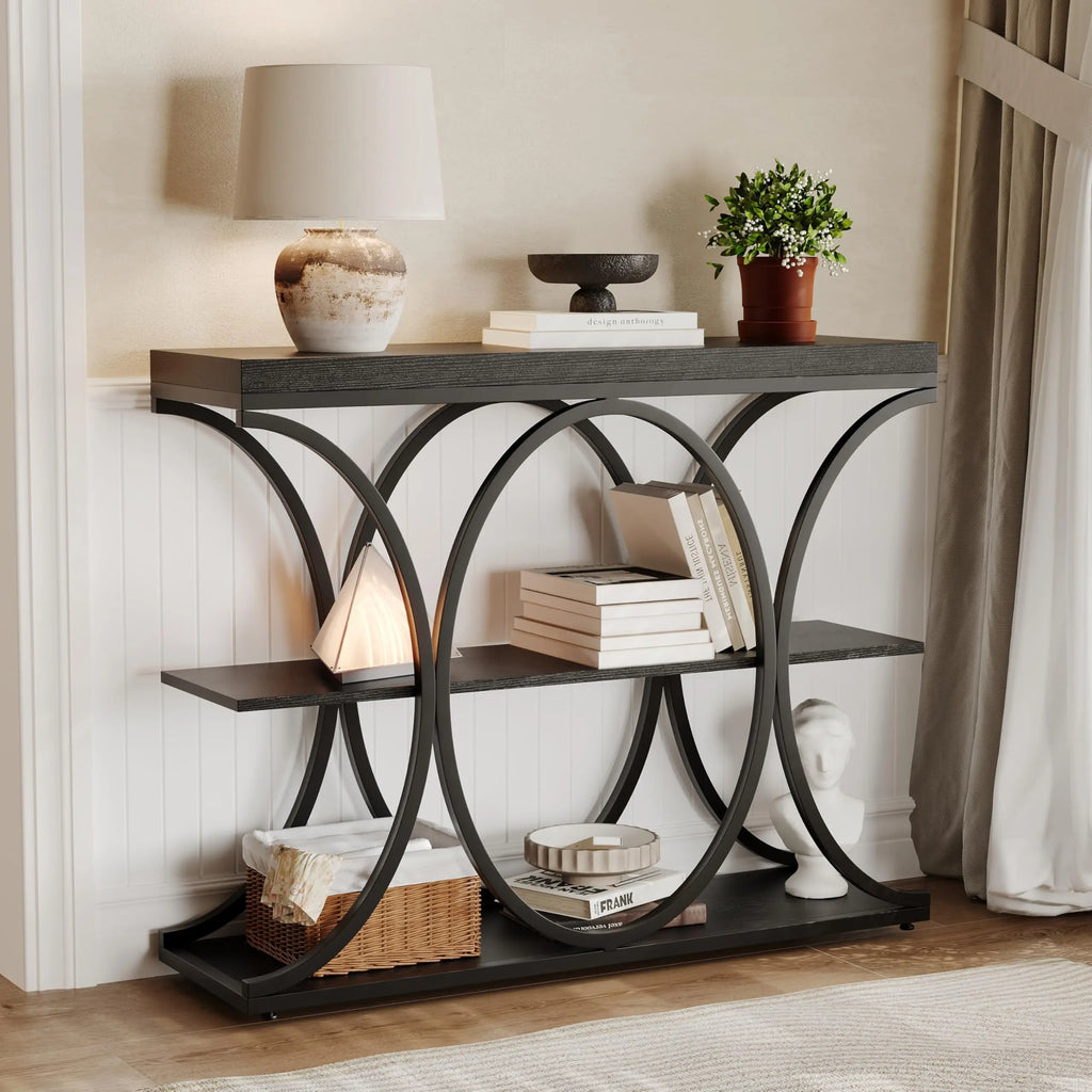 Console d'entrée style ferme