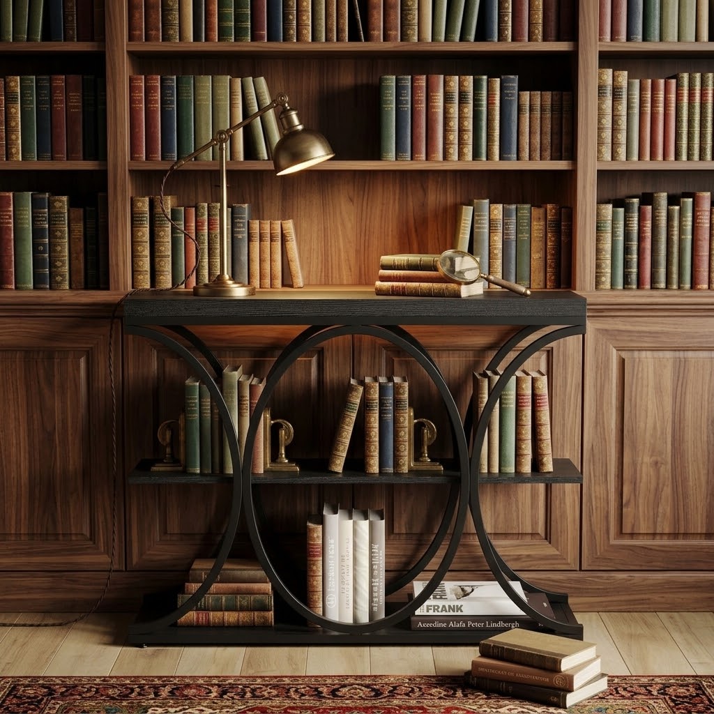 Console d'entrée style ferme