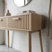Console en Bois Naturel