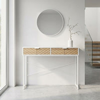 Console d'Entrée Motif Chevron