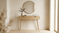 Console Style Rotin Bohème