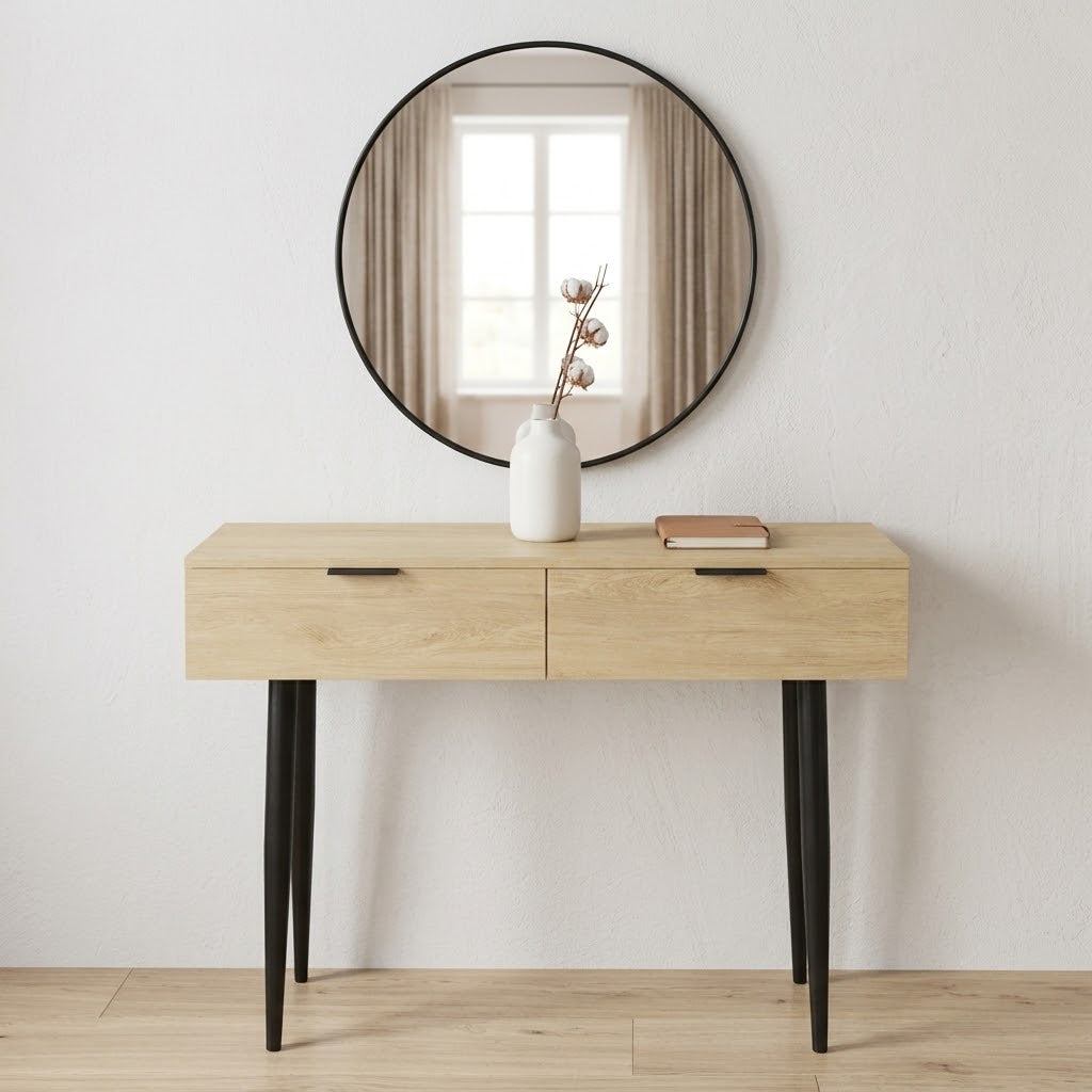 Console Nordique en Chêne