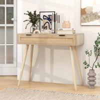 Console Style Rotin Bohème