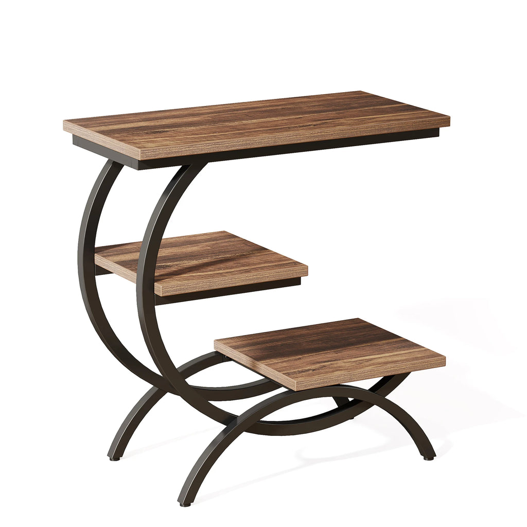 Table d'Appoint en C Style Industriel