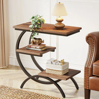 Table d'Appoint en C Style Industriel