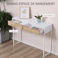 Console d'Entrée Motif Chevron