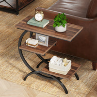 Table d'Appoint en C Style Industriel