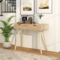 Console Style Rotin Bohème